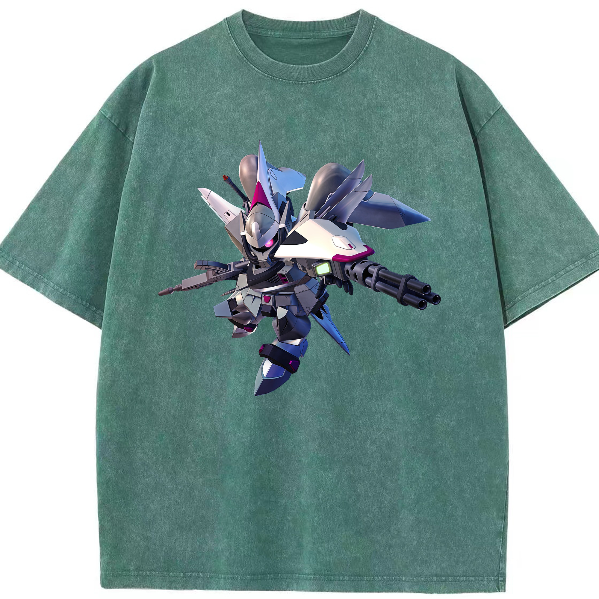 （画像用） 機動戦士ガンダム Mobile Suit Gundam 綿100% ヴィンテージ風 半袖Tシャツ（フロントプリント）